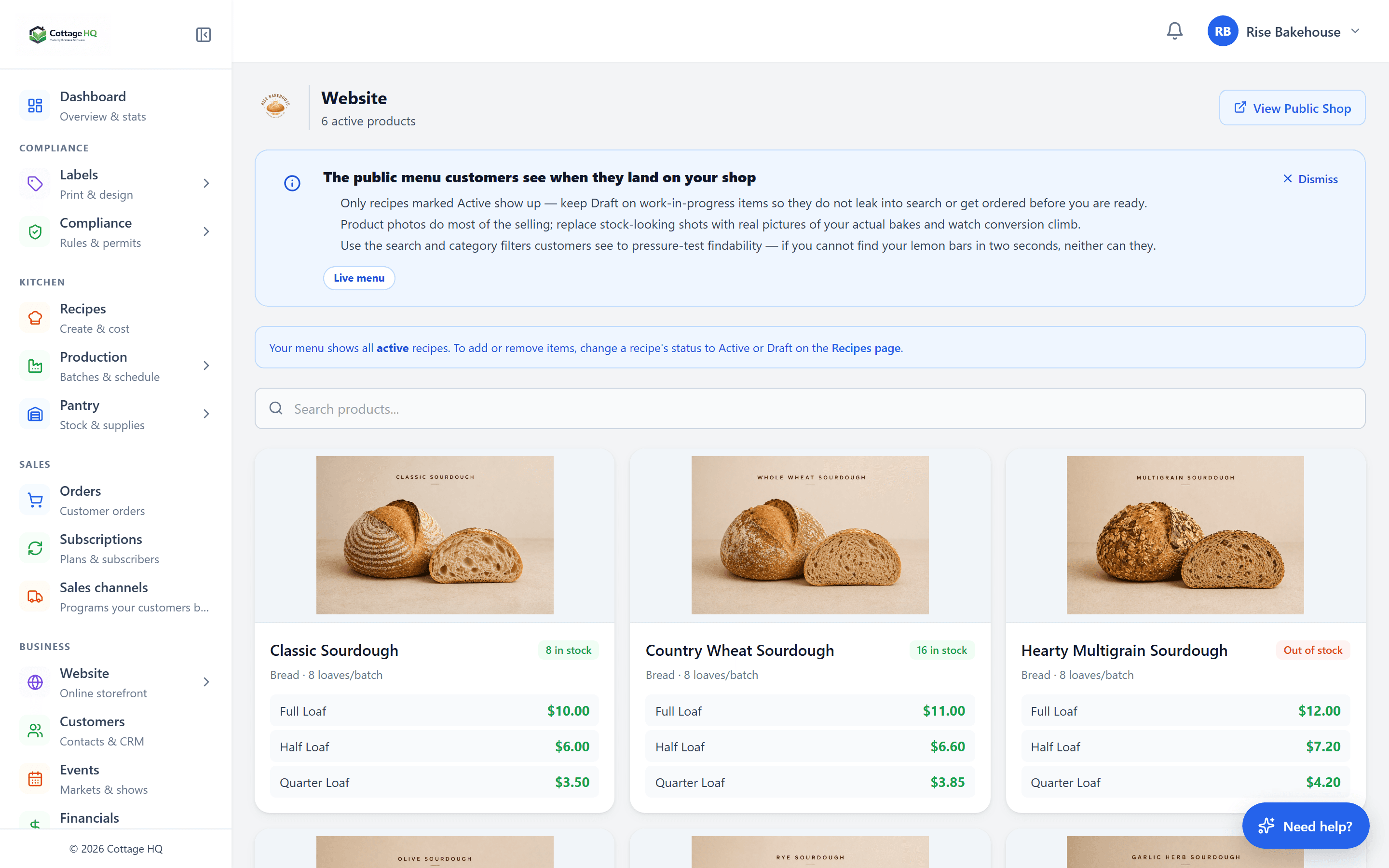 Website builder